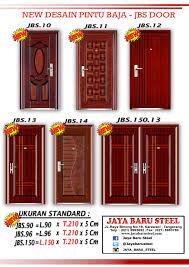Jika sebuah desain rumah memiliki desain minimalis, maka pintu rumah pun akan di sesuaikan dengan desain minimalis, artinya di desain sesimpel mungkin agar kelihatan lebih natural. Desain Pintu Rumah Dua Daun Cek Bahan Bangunan