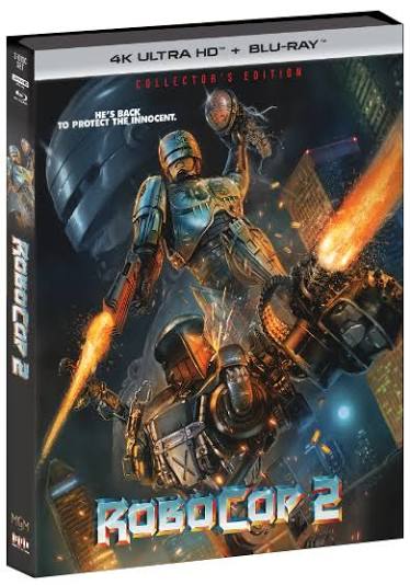 Robocop 2 4K w/ Exclusive Slip & Posters (1990)(Exclusive) – Blurays For  Everyone