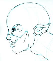 How to draw flash face ( beginner level) in this tutorial, we would be making a drawing of the face of flash and this would be done in thirteen easy steps. Flash Side View By Samayoa On Deviantart