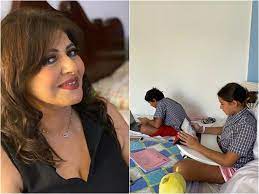 وقالت الفنانة هالة صدقي خلال اللقاء وتابعت الفنانة هالة صدقي: Ù‡Ø§Ù„Ø© ØµØ¯Ù‚ÙŠ ØªÙ†Ø´Ø± ØµÙˆØ±Ø© Ù„Ø§Ø¨Ù†ÙŠÙ‡Ø§ Ø£ÙˆÙ„ ÙŠÙˆÙ… Ø¯Ø±Ø§Ø³Ø© Ø§Ù„Ù„Ù‡ ÙŠØ®Ø±Ø¨ Ø¨ÙŠØª Ø§Ù„ Ù…ØµØ±Ø§ÙˆÙ‰