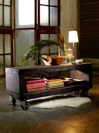 I was trying to figure out how i could make my own industrial coffee table when i found this metal one at the habitat restore in lexington last week. Reclaimed Lumber Coffee Table Hgtv