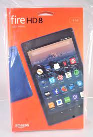 New In Box Amazon Fire Hd 8 With Alexa 16 Gb Tablet 7th Generation Marine Blue Amazon Tablet Alexa Tablet 7