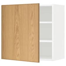 Metod Wandschrank Mit Boden Weiss Ekestad Eiche Ikea Wandschrank Ikea Ikea Wandschrank