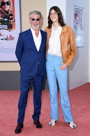 Dylan brosnan with his father, pierce brosnan Pierce Brosnan S Son Steals The Red Carpet At Once Upon A Time In Hollywood Vogue