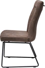 Henders & hazel stuhl jenna 29757. Malene Stuhl Gestell Rohr Schwarz Handgriff Rund Stoff Secillia