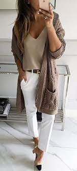 Tons De Bege Trend Alert Caquis Tendencias 2018 11 Trendy Fall Outfits Fashion Fall Outfits