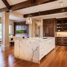 Experience corian® quartz as you never have before. Corian Quartz Calacatta Natura Transitional Kitchen Philadelphia By Corian Design Houzz