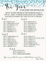 Happy New Year Scripture Writing Plans New Year Scripture Read Bible