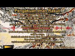 Dan kepada yesus kristus tuhan kita, yang dikandung dari roh kudus, lahir dari anak dara maria. Pengakuan Iman Rasuli Kristen Protestan Youtube