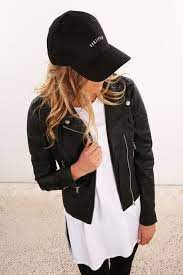 Arch Baseball Cap Black Black Cap Outfit Outfits With Hats Baseball Hat Style Outfits
