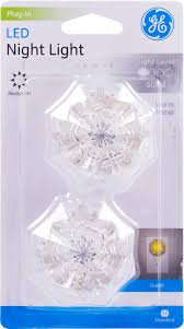 Ge Jewel Led Night Light Warm Amber Always On 2 Pack 11286 Walmart Com Walmart Com