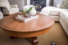Having a lovely wooden coffee table in your home can give simply the hint of old world tastefulness. Round Coffee Table You Won T Believe The Before 100 Things 2 Do