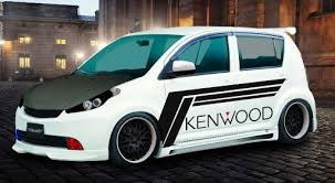 Aggressive japanese jdm decals / stickers. 11 Myvi Ideas Car Wrap Car Wrap Design Racing Car Design