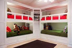 Instead of choosing a spacecraft bunk bed, you'd better opt to. 23 Corner Bunk Beds Ideas Bunk Beds Corner Bunk Beds Bunks