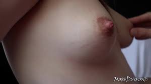 Caressing nipple