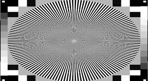 Black And White Printer Test Tv Test Pattern Classic Tv Design Anima Mundi