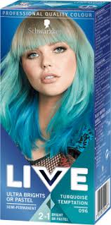 I would consider this method a way of fading color faster not necessarily removing all the color. 095 Electric Blue Hair Dye By Live