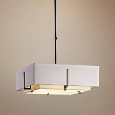 Hubbardton Forge Exos Double Shade Square Pendant Light 2y187 Lamps Plus
