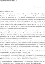 Ich bewerbe mich für ein fsj in einer kita für kinder mit und ohne behinderungen. Motivationsbrief Fur Bundesfreiwilligendienstprojekt In Jugendherberge In Musterstadt Pdf Kostenfreier Download
