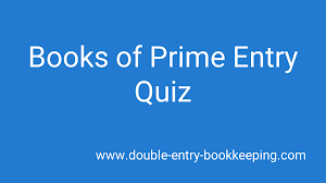 Accounting process starts with identifying transactions involving money or money's worth and recording these financial transactions in the books of accounts. Books Of Prime Entry Quiz Double Entry Bookkeeping