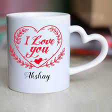 Buy Huppme I Love You Akshay Heart Handle Mug 350 Ml White Online At Low Prices In India Amazon In We are not affiliated with twitch in any official capacity. buy huppme i love you akshay heart