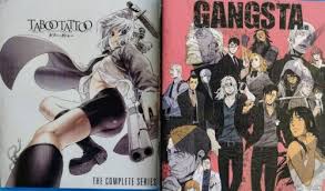 Gangsta & Taboo Tattoo Complete Series Anime DVD Lot 4 Disc Set | eBay