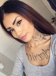 Trending neck tattoos for women. Pinterest Nandeezy Neck Tattoos Women Side Neck Tattoo Girl Neck Tattoos