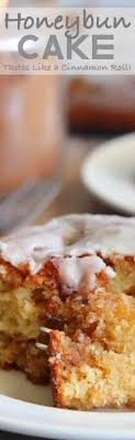 1 @realduncanhines white cake mix 1 whole egg 1/4 c vegetable oil 1 cup buttermilk. Cinnamon Honeybun Cake