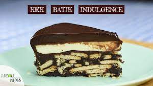 Resepi mudah untuk buat kek batik. Kek Batik Indulgence Youtube