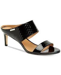 Calvin Klein Women S Cecily Dress Sandals Created For Macy S Reviews Heels Pumps Shoes Macy S Calvin Klein Women Strap Sandals Dress Sandals