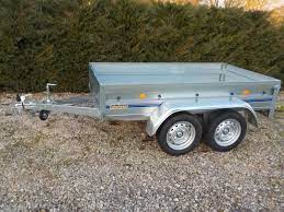 Remorque Deux Essieux Ptac 750kgdimensions Interieures 225cmx123cmhauteur Ridelles 35cm Reboques Carros Reboque