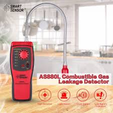 Universe Of Goods Buy Smart Sensor As8800l Combustible Gas Detector Flammable Natural Gas Leakage Tester Tool Methane Gas Leak Detector An Gas Detector Acetone Home Appliances