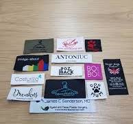 100 HD Woven Clothing Labels: Custom Sewing Tags, Do Not ...