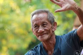 Happy Old Man Smiling Stock Photo, Picture and Royalty Free Image. Image  17479451.