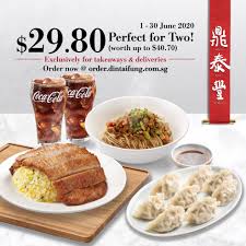 Loveeee love love din tai fung's pork cho fried rice! The All Favourite 29 80 Sets Are Back Din Tai Fung Singapore Facebook
