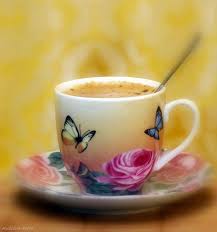 Happy Ness Is Morning Coffee In A Gorgeous Cup Saucer Set 3 Chocolat Cafe Chocolat Cafe