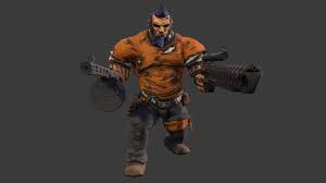 Salvador (from Borderlands 2) - Shoot - Download Free 3D model by Natalia  Paiano (@NatuPaiano) [d4357e3]