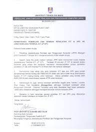 Surat permohonan kerap digunakan untuk keperluan yang sifatnya formal. Https Ppii Uitm Edu My Images Pekeliling Universiti Pekelilingjawatankuasa 3 Jppk32011 Pembelian Sewaan Peralatan Ict Apd Pdf