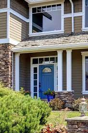 Exterior paint colors for house. Front Door Color For A Brown House 19 Ideas In Pictures Home Decor Bliss