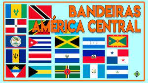 Bandeiras Dos Paises Da America Central Youtube
