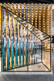 Porous Wooden Cube By Linehouse Captures Canadian Wilderness Exhibition Stand Design Pop Up Retail Facade
