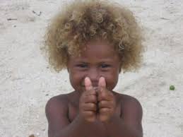 Blond hair is relatively common in the solomon islands, even though the skin. The Origin Of Mysterious Dark Skinned Blonds Discovered Live Science