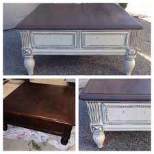 I responded to a couple online ads online and found a coffee table for $40. Chalk Painted Annie Sloan Coffee Table Chalk Paint Coffee Table Painted Coffee Tables Painted Furniture