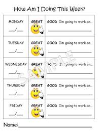 Preschool Behavior Charts Worksheets Teaching Resources Tpt