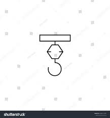 Crane Hook Icon Pulley Template Ad Paid Hook Crane Icon Template In 2020 Branding Design Logo Templates Icon
