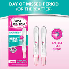 First Response Rapid Result Pregnancy Test 2 Pack Walmart Com