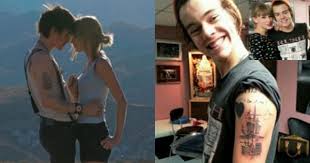 I Knew You Were Trouble When You Walked In Gif Harry Styles Gets Ship Tattoo From I Knew You Were Trouble Music Video Ok Harry Harry Styles Funny Harry Styles Cute Imagines Funny Face Gif