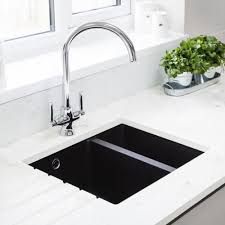 A top tier porcelain sink will come with a porcelain enamel base that's coated in. Rangemaster Paragon 1 5 Bowl Undermount Granite Ash Black Kitchen Sink