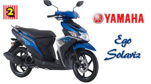 The ego solariz is powered by a 125 cc engine, and has a variable speed. Yamaha Ego Solariz Scooter Automatic Motor Givi Monolock Manual Youtube