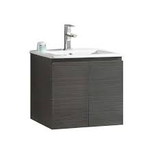 D vanity cabinet only in midnight blue. Zaffiro Stainless Steel Vanity Cabinet With Built In Basin Pht 8261a 54 Bc Dmora